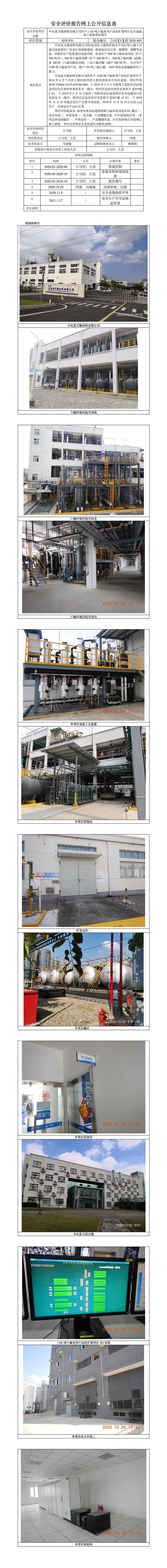 GZ【Y】虞2020-003中化藍(lán)天氟材料有限公司年產(chǎn)1100噸六氟系列產(chǎn)品改擴(kuò)建項目安全設(shè)施竣工驗收評價報告公開信息表(1).jpg
