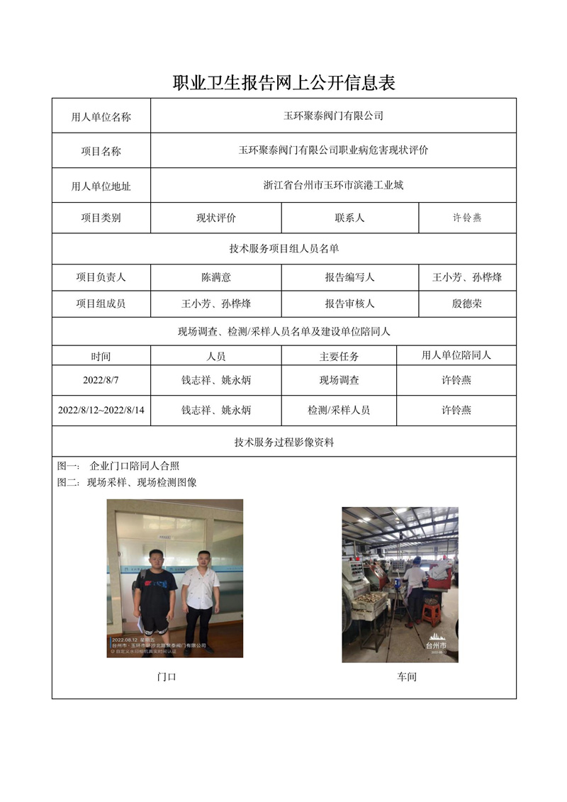 玉環(huán)聚泰閥門有限公司日期10月現(xiàn)狀評價(jià)檢測_01.jpg